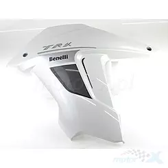 Osłona przednia boczna lewa biała BENELLI TRK 502 Euro 4