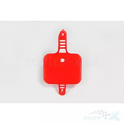 Tablica na numer startowy czerwona UFO Plast Honda CRF 50 04-