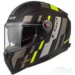 Kask integralny LS2 FF811 Vector II Tron Matowy Czarno-Żółty Hi-Vis