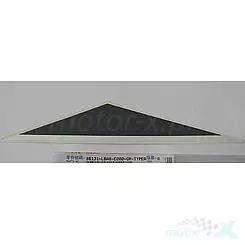 NAKLEJKA OBUDOWY lewa PRZEDNIA 86131-LBA8-E000-GR-TA