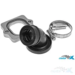 Króciec ssący gaźnika, Polini Evolution 360°, 21 mm przelot / 25 mm mocowanie, Gilera / Piaggio