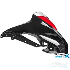 Owiewka boczna, górna, prawa, czarna, Repsol PB123PA, Honda CBR 125 12-14 / CBR 250 13-14