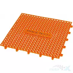 Mata pod motocykl 33x33cm 9 modułów pomarańczowa Racetech 