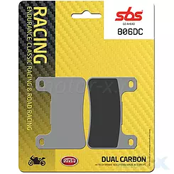 Klocki hamulcowe  karbonowe SBS Dual Carbon Racing 806DC
