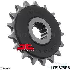 Zębatka przednia 520 RB - gumowa prowadnica łańcucha JT Sprockets JTF1373 [różna ilość zębów]