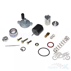 Zestaw naprawczy gaźnika BING 12mm, 17 elementów, WM Motor, Puch / Sachs / Hercules / KTM / DKW / Jawa / Babetta