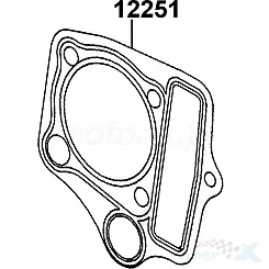 Uszczelka głowicy Kymco Nexxon / K-Pipe