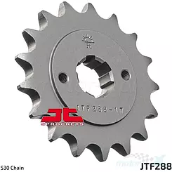 Zębatka przednia 530 17 zębów JT Sprockets JTF288