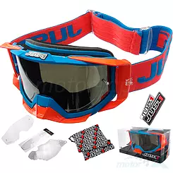 Gogle motocyklowe Just1 IRIS Track red blue