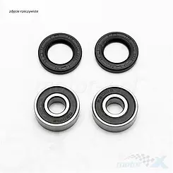 Łożyska koła przedniego z uszczelniaczami Bearing Worx WBK90001 (25-1025)