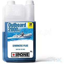 IPONE OUTBOARD 2000 RS 2T OLEJ SILNIKOWY PÓŁSYNTETYK 1L SILNIKI ZABURTOWE (15)