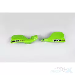 Osłony dłoni zielone UFO Plast Kawasaki KX 125 / 250 00-08