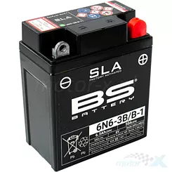 Akumulator bezobsługowy BS Battery 6N6-3B/B-1 6V 6Ah 95x55x117mm 50CCA