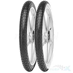 Opona motocyklowa Mitas 2.25-17 B4 WW BIAŁY BOK 39J TT przód/tył