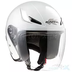 Kask otwarty Jet Kappa KV3 Basic biały