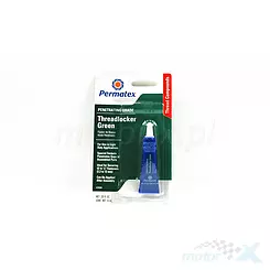 Środek do zabezpieczania gwintów threadlock pomontażowy Permatex średni 6ml