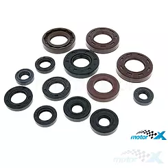 Uszczelniacze silnika, zestaw, Aprilia / Derbi / Gilera (EBE / EBS / D50B)