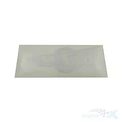 Naklejka wsk prostokątna srebrna 100x40mm