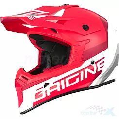 Kask offroad Origine Hero MX Matowy Czerwono-Biały
