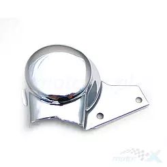 Osłonka wrzeciona linek gazu przy gaźniku chrom Junak M11/M16 125 OHC 4T LC