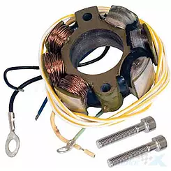 Stator iskrownik, stojan alternatora, alternator, ze światłami, Electrex L48 Suzuki RM250
