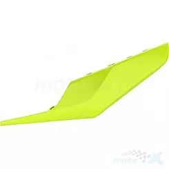 Osłony tylne górne komplet, prawa + lewa, żółte fluo, Polisport