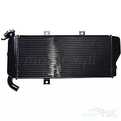 Chłodnica cieczy, czarna, WM Motor, Kawasaki ER-6N 12-16