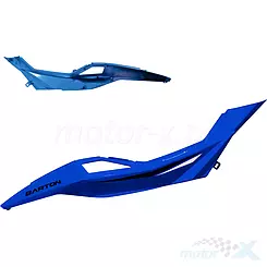 Osłona tylna górna prawa niebieska Barton Blade-R 125