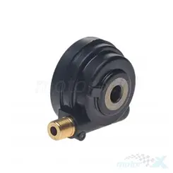 Napęd licznika, prędkościomierza, na linkę nakręcaną z płetwą, na oś 10mm, WM Motor, do skutera