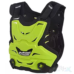 Pancerz, protektor pleców i klatki piersiowej, Polisport Phantom Lite, fluo