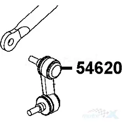 ŁĄCZNIK STABILIZATORA ZAWIESZENIA 54620-LFE9-E00