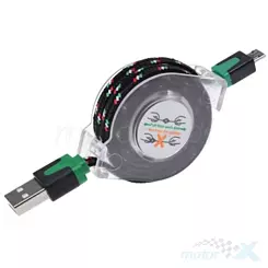 Kabel micro USB zwijany 1m