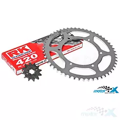 Zestaw napędowy Chiaravalli 420 12/53z, Aprilia RS 50 06-10 / RX 06-14