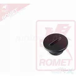 Korek pokrywy lewej mały czarny Romet Ogar Caffe125
