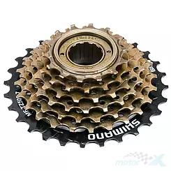 Wolnobieg rowerowy, 7 rzędów, Shimano, typ, MF-TZ500-7, 14-28 zębów