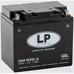 Akumulator żelowy Landport G60-N30L-A 12V 30Ah 178x123x166mm 325CCA 