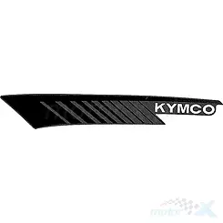 NAKLEJKA "B" PRAWA TYLNEGO BŁOTNIKA MXU 300 NEW 86643-AGA2-E60-T02 MXU 300 I T3B