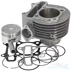 Cylinder kompletny 52.40mm 125cc nicasil sworzeń 15mm 152QMI/157QMJ (GY6 125-150) 4T