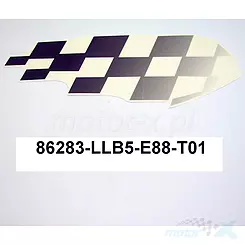 Naklejka pojazdu Kymco Super 9