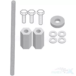 Mocowanie gmoli, osłon silnika KN5108 i KN5108OX Kappa KN5108KIT