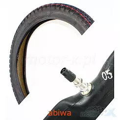 Opona motocyklowa 2.75-18 + dętka, TT Boss Tire BL-213