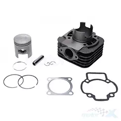 Cylinder kompletny 47.00mm 70cc żeliwo sworzeń 12mm WM Motor Piaggio 50 2T AC