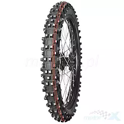 Opona motocyklowa offroad Mitas 80/100-21 TERRA FORCE-MX SAND (PODWÓJNY CZERWONY PASEK) 51M TT przód