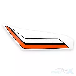 Naklejka osłony lewej BH00 QJMotor TRX 125
