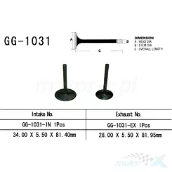 Zawór wydechowy Vesrah GG-1031-EX