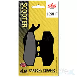 Klocki hamulcowe ceramiczne SBS Ceramic Street 120HF