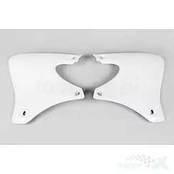 Osłony chłodnicy białe UFO Plast YZF 400 / WRF 400 / YZF 426 / YZF 426