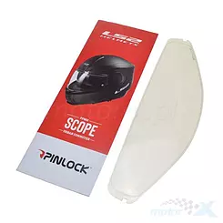 Pinlock, folia do kasku przeciw parowaniu, LS2 70 Max Vision, Scope FF902 DKS260