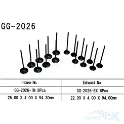 Zawór wydechowy Vesrah GG-2026-EX