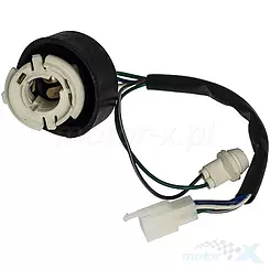 Oprawa żarówki BA20D + W2.1x9.5d przednia ATV 250 STXE AC